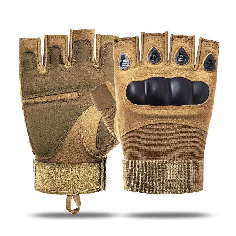 New Outdoor Tactical Gloves Men Protective Shell Mittens Antiskid Workout Fitness Gloves for Men Women