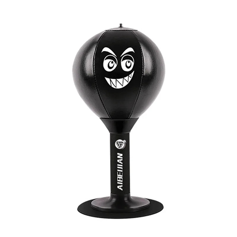 Stress Reliever for Children Punching Bag Toy with Suction Cup Stress Buster Desk Boxing Punch Ball Reduce Tension Toys