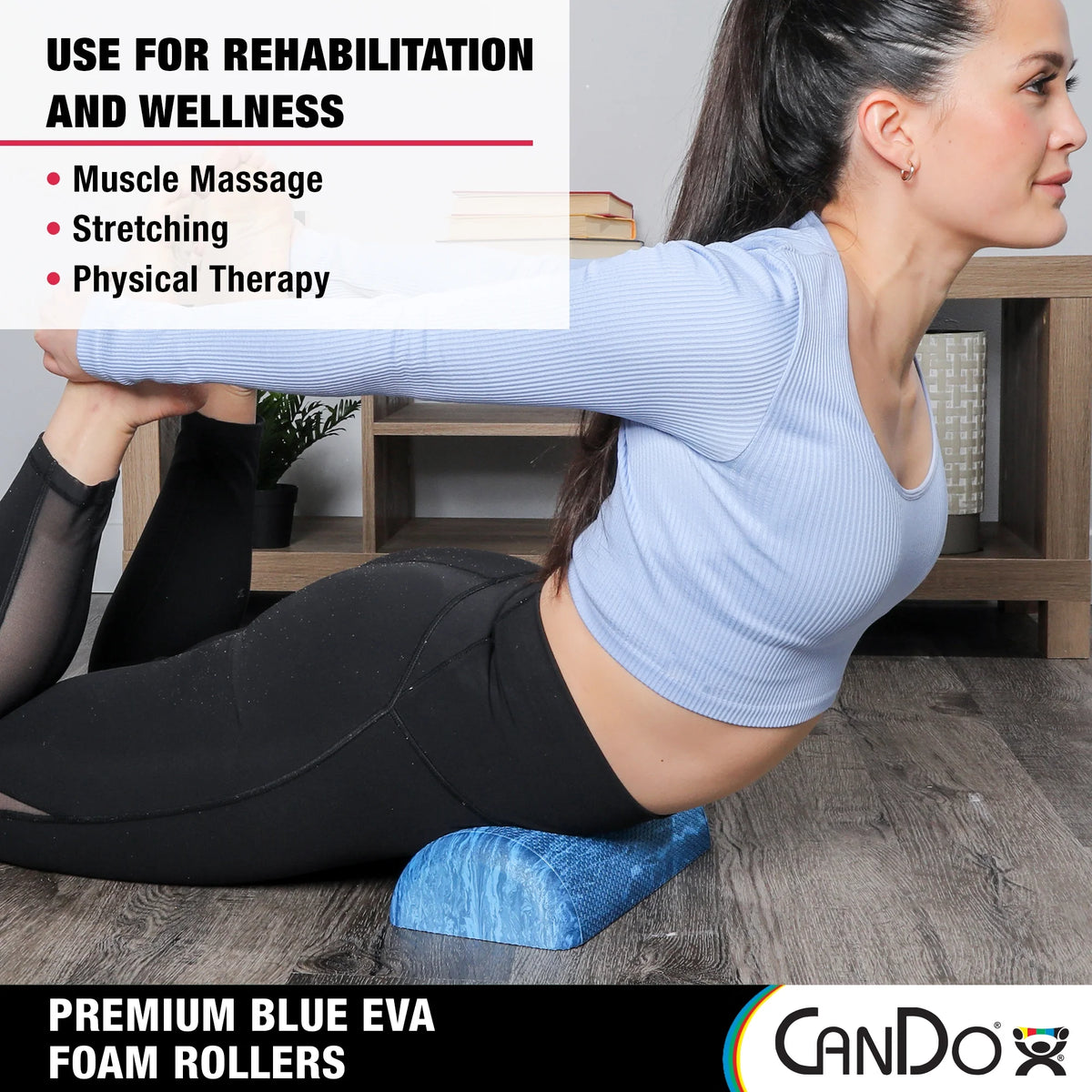 Heavy Duty EVA Half Foam Roller