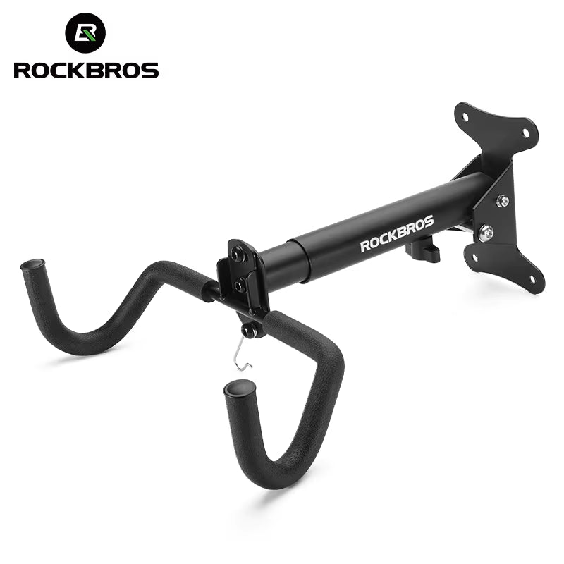 Bike Rack Wall Mount Garage Home Adjustable Bicyle Rack Horizontal Bike Hook Thickened Reinforced MTB Road Bike Holder