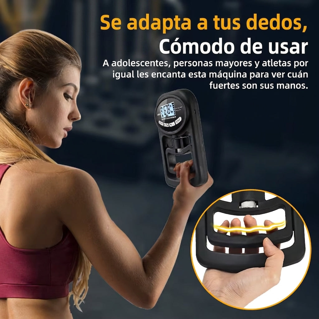 Dinamómetro digital de mano | Mide tu fuerza de agarre con precisión