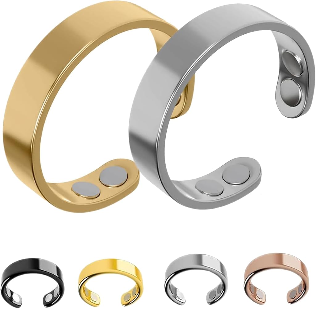 Anillo Antironquidos de Acupresión Magnética